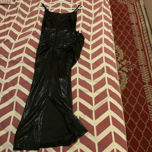 NWT Jluxlabel beautiful black dress with sleeves hands size S - Picture 4 of 17